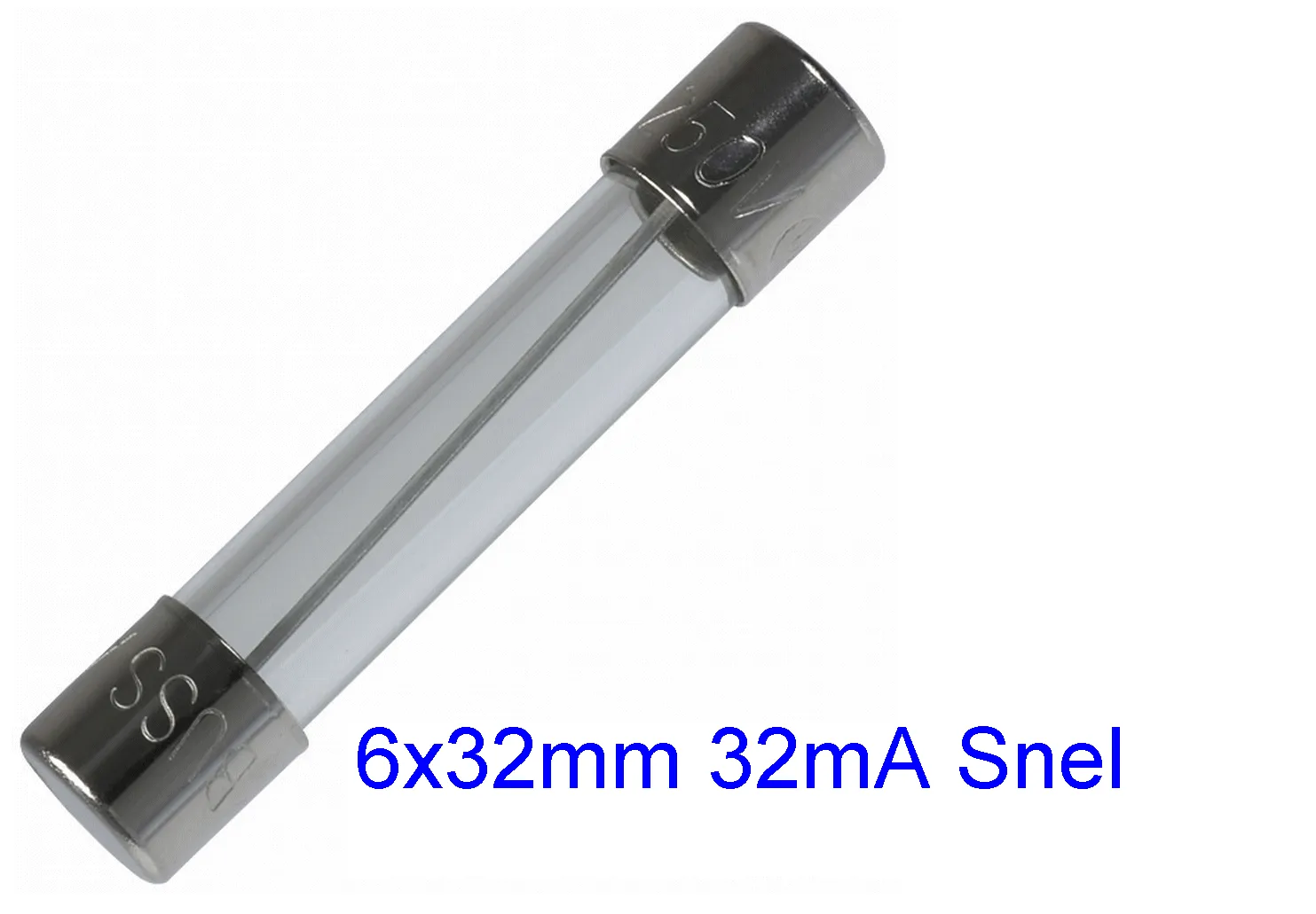 GLASZEKERING 32mA SNEL 6X32 VPE=10